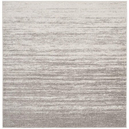 Safavieh 7 x 7 ft. Adirondack Power Loomed Square Area Rug Light Grey & Grey ADR113C-7SQ